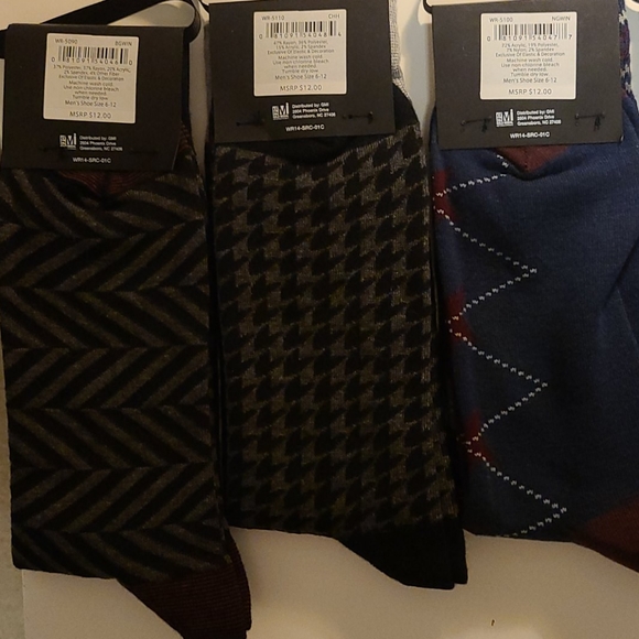 William Rast Socks 6 pairs new - Picture 5 of 5